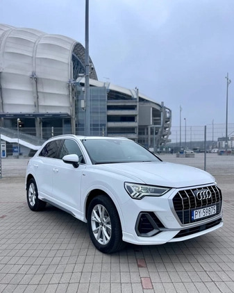 Audi Q3 cena 147550 przebieg: 584, rok produkcji 2021 z Brodnica małe 137